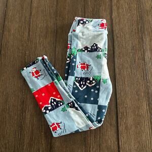 3/$20 Lularoe S/M Leggings Kids Christmas Santa